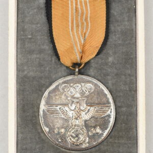 1936 Olympic Games in Berlin, Commemorative Medal in Original Case of Issue