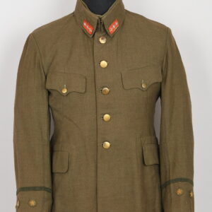WWII Japanese Army Captain's Type 3 Summer Wool Tunic 