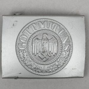 Heer EM/NCO's Belt Buckle in Close to Mint Condition Maker Marked CTD 1943