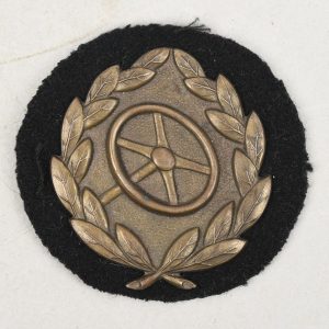 Wehrmacht Driver Profiency Badge in Bronze for the black Wrapper