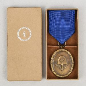 RAD 4 Year Service Medal in Case of Issue