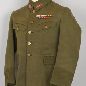 WWII Japanese Army Captain's Type 98 Tunic with a Five-place ribbon bar 