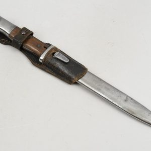 Number Matching K98 Combat Bayonet With Carrying Frog
