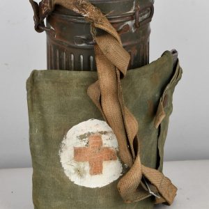 German Heer / Waffen-SS Medic's Gasmask, Canister And Anti Gas Pouch