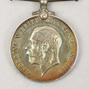British WWI War Medal Awarded to Private A. Nock
