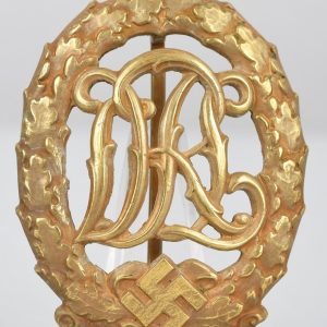 DRL Sport Badge, Gold Grade by Wernstein Jena