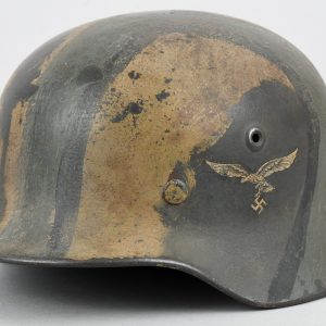 Luftwaffe M40 SD WWI "Mimicry" Style Camouflage Combat Helmet