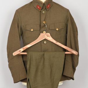 WWII Japanese Army Second Lieutenant’s Type 98 Summer Tunic and Pants Set