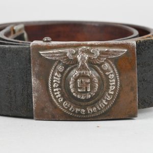 Waffen-SS Early EM/NCO's Combat Belt and Buckle