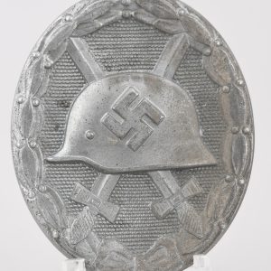 Wound Badge in Silver 1939, Maker Marked 127