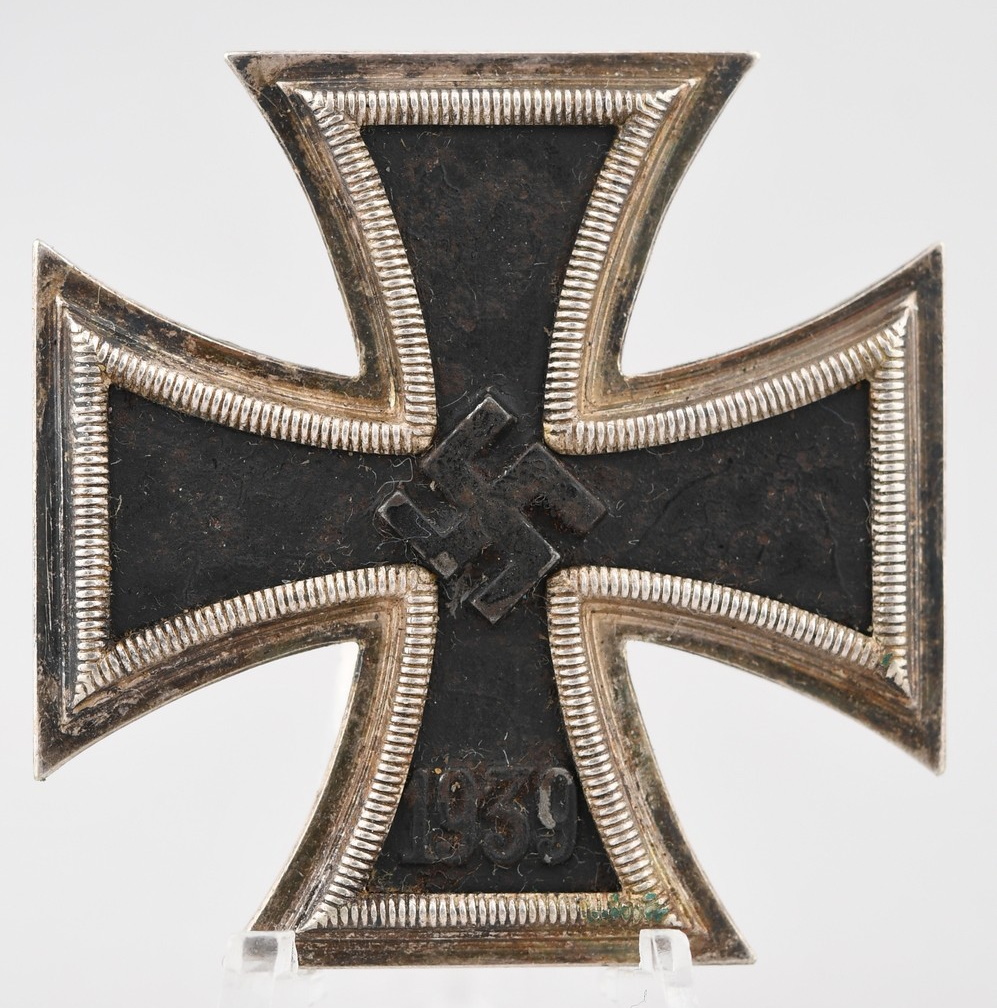Iron Cross First Class 1939, Maker Marked 65 Military Antiques