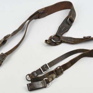 Heer / Waffen-SS Combat Y-straps Unit Marked, Produced in Berlin 1943