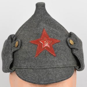 Russian Infantry Budenovka Produced 1936 in Moscow