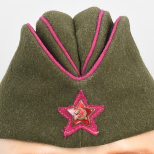 Russian WWII M35 Officer's Infantry Side Cap