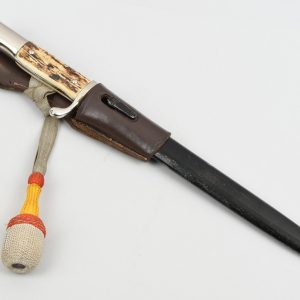 Cavalry Long Dress Bayonet with Carrying Leather and Portepee