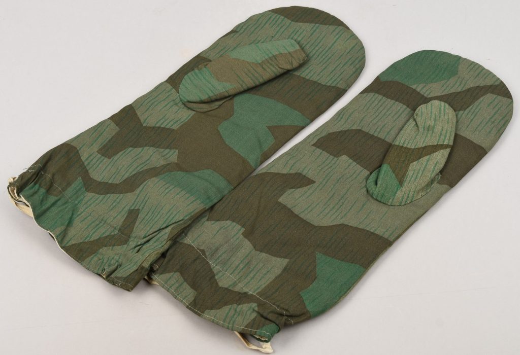 Heer / Luftwaffe Splinter Pattern Camouflage Winter Gloves - Military ...