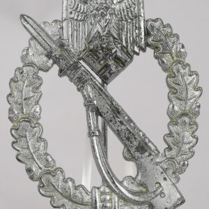 Infantry Assault Badge Maker Marked FZZ 