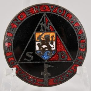 Netherlands NSB Female Membership Badge