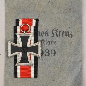 Iron Cross Second Class 1939 With Issue Envelope