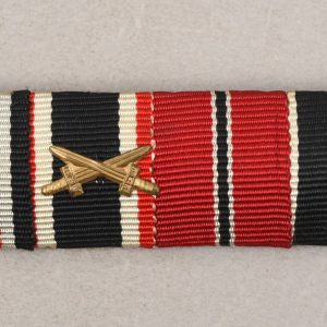 Heer / Waffen-SS Four Place Ribbon Bar