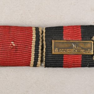 Heer / Waffen-SS Two Place Ribbon Bar