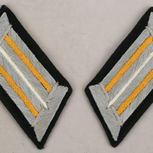 Kriegsmarine Coastal Artillery Officer's Collar Tabs