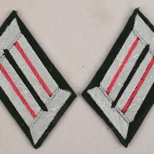Heer Panzer Officer's Collar Tabs
