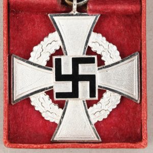Twenty-Five Year Faithful Service Cross With Case of Issue