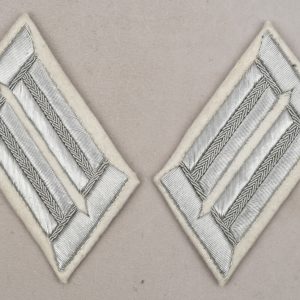 Heer Infantry Officer's Waffenrock Collar Tabs