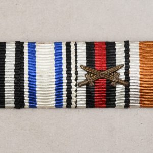 WWI/WWII Bavarian Four Place Ribbon Bar
