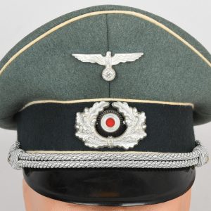 Heer Infantry Officer's Visor Cap, Manufactured by HPC