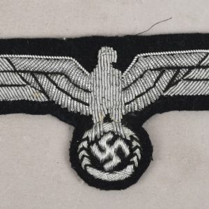 Heer Panzer Officer's Breast Eagle for The Black Wrapper