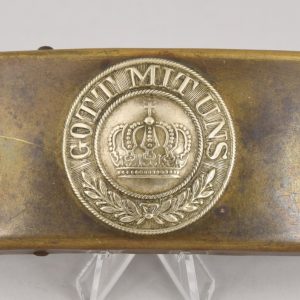 Prussian Telegraph Unit EM/NCO's Belt Buckle
